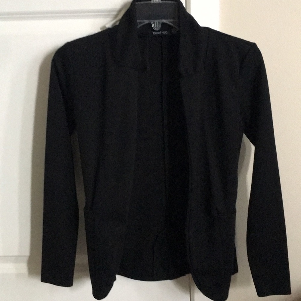NWOT black outerwear/blazer